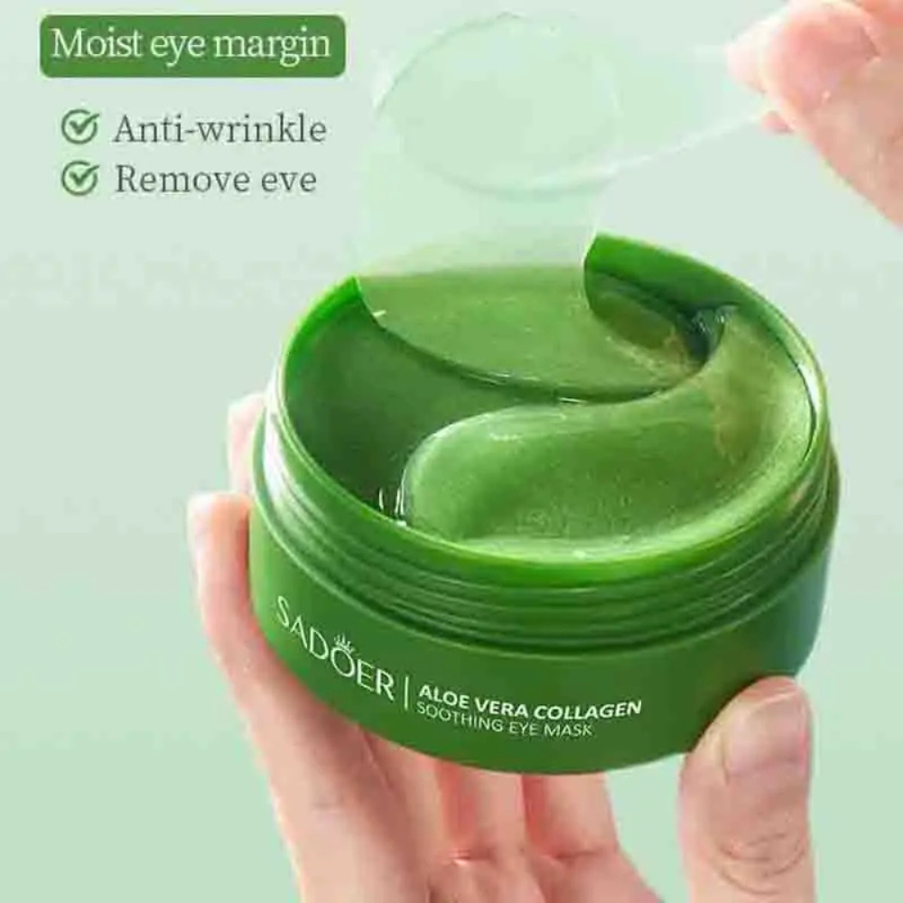 Aloe Vera & Collagen Eye Mask - 60pcs