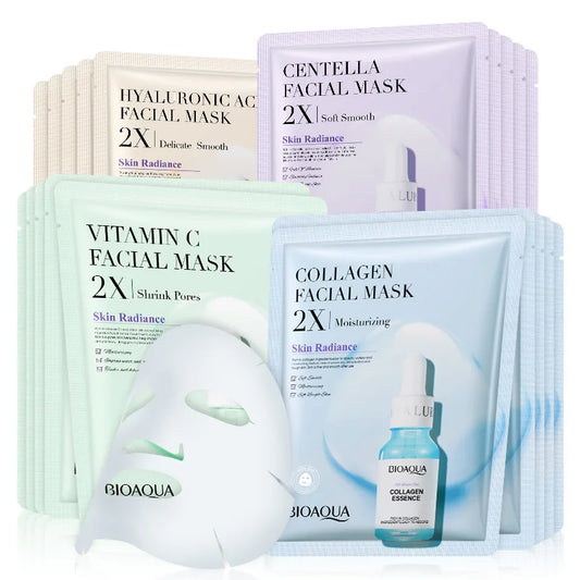 BIOAQUA Centella Collagen Face Mask - 20pcs