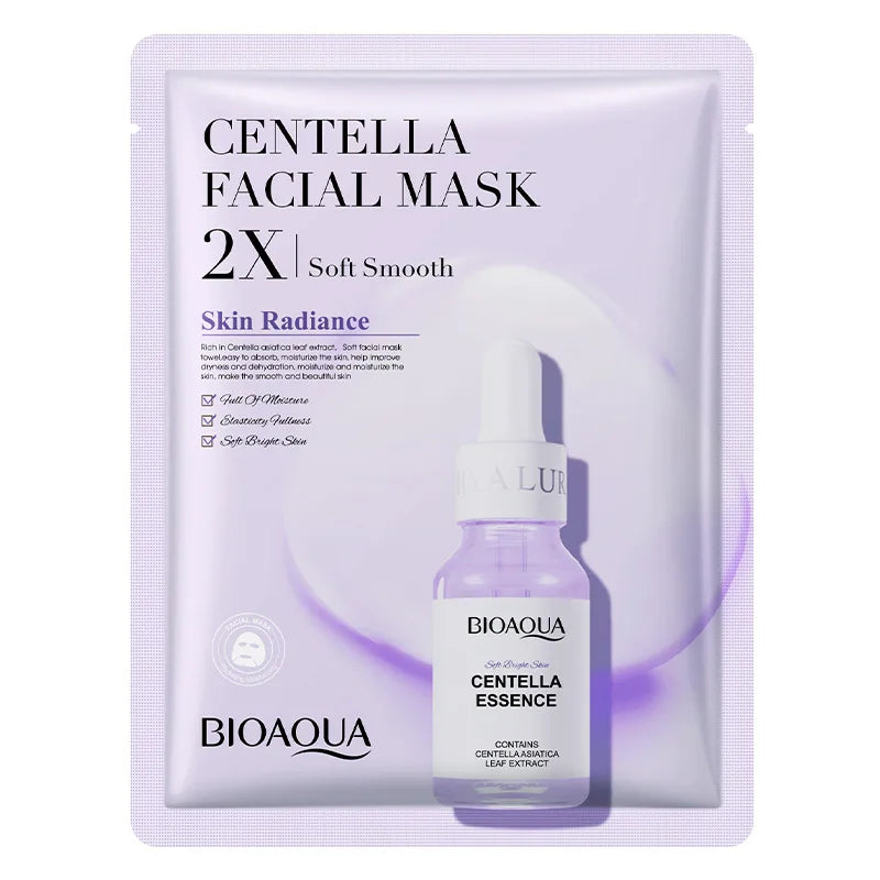 BIOAQUA Centella Collagen Face Mask - 20pcs